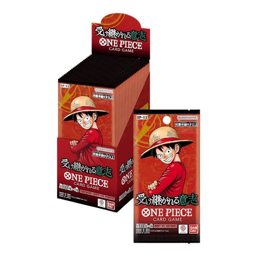 Japanese One Piece OP13 Carrying on His Will  Booster Box